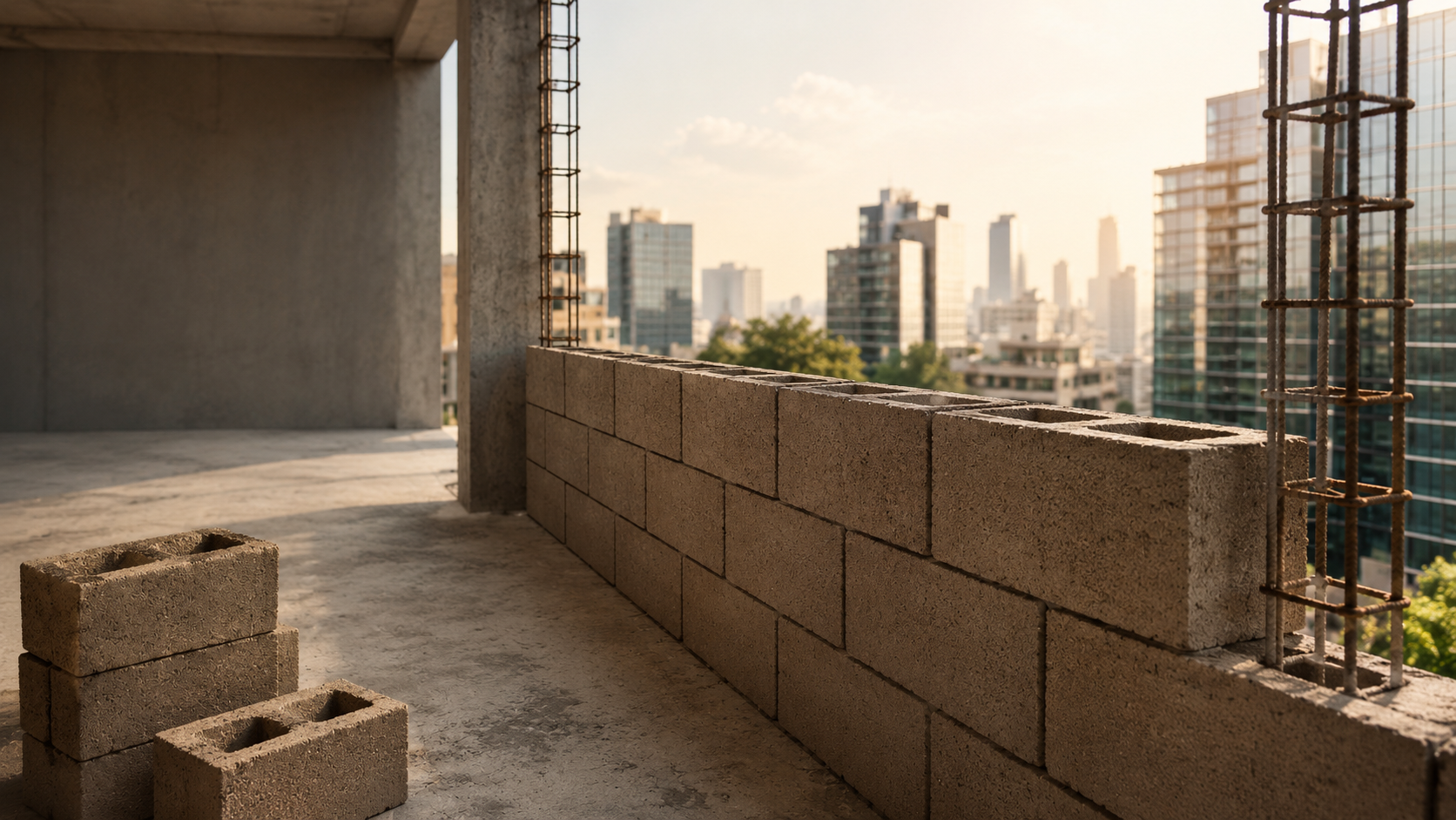Obra de mampostería con blocks IBMEX — Paramita Construcción distribuidor oficial exclusivo en CDMX